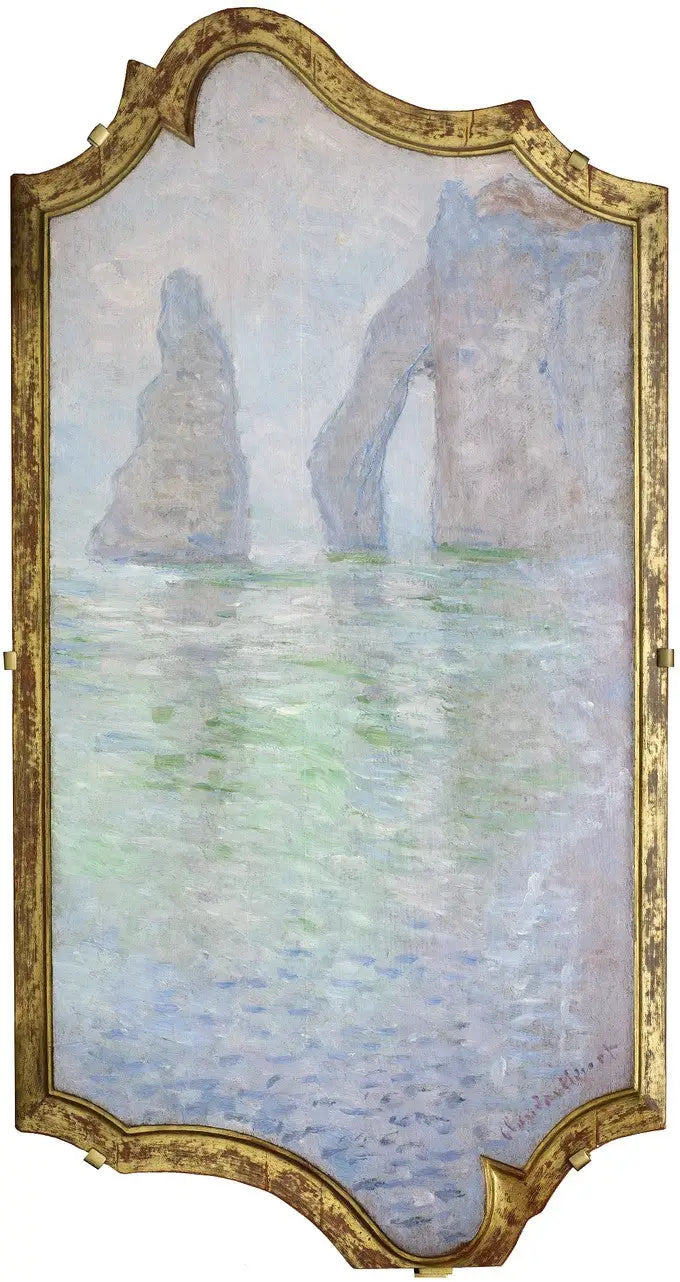 Étretat, L'Aiguille e la Porte d'Aval - Claude Monet