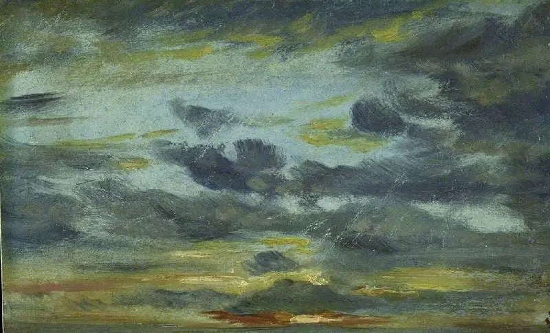 Étude du ciel coucher de soleil - John Constable - Alpha Reproduction