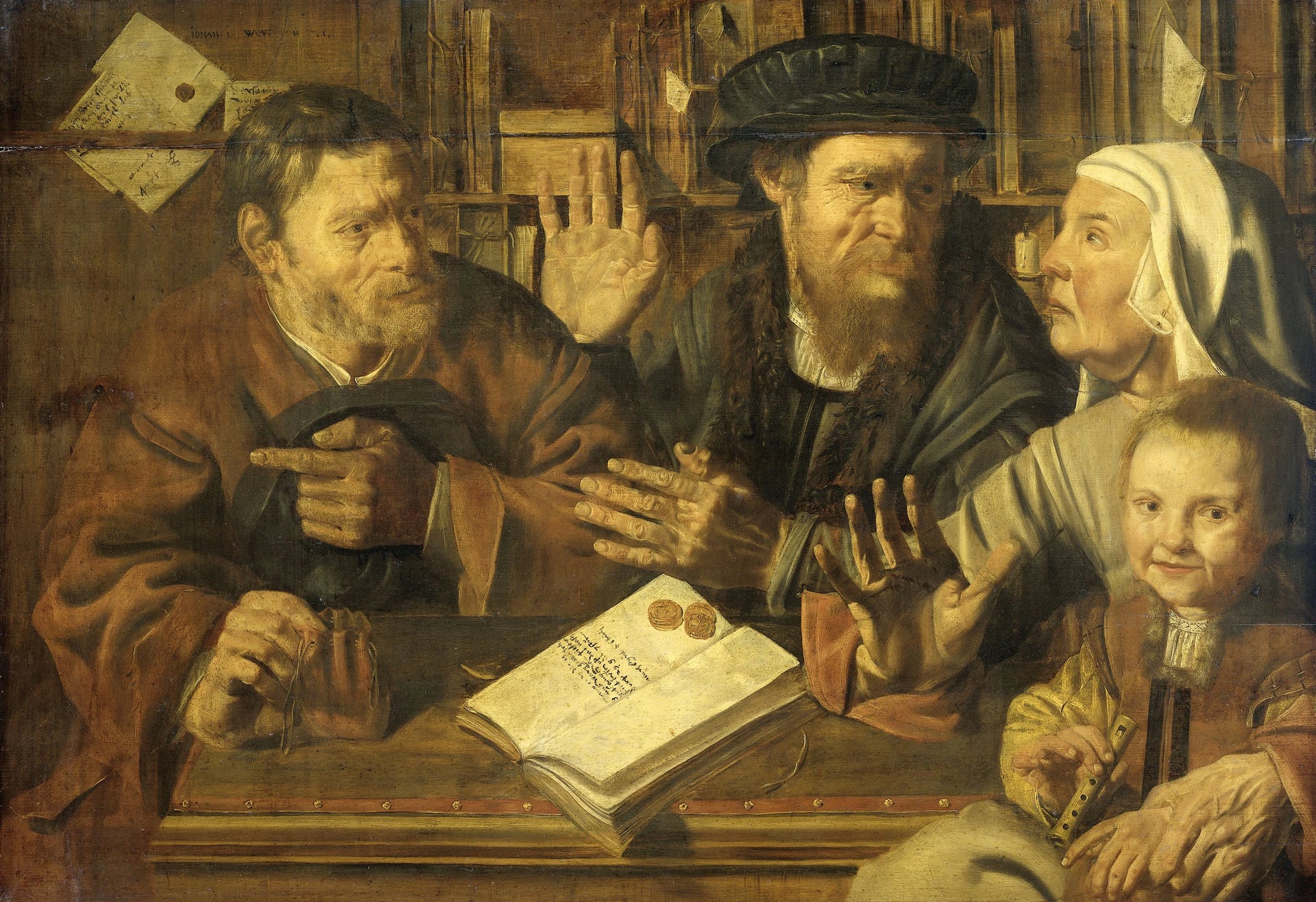 L'étude du notaire - Jan Woutersz. Stap