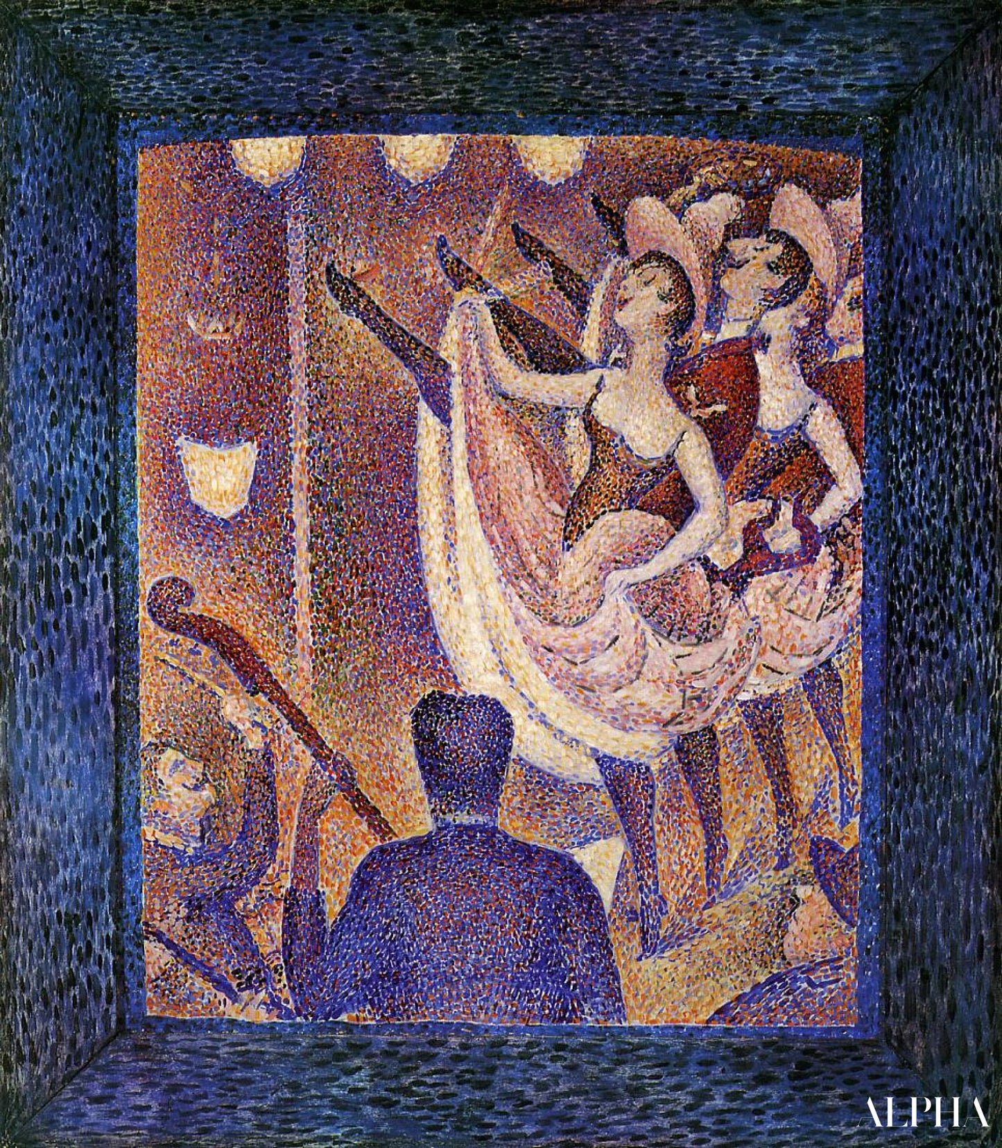 Étude pour "Chahut" - Georges Seurat - Reproductions de tableaux et peintures haut de gamme