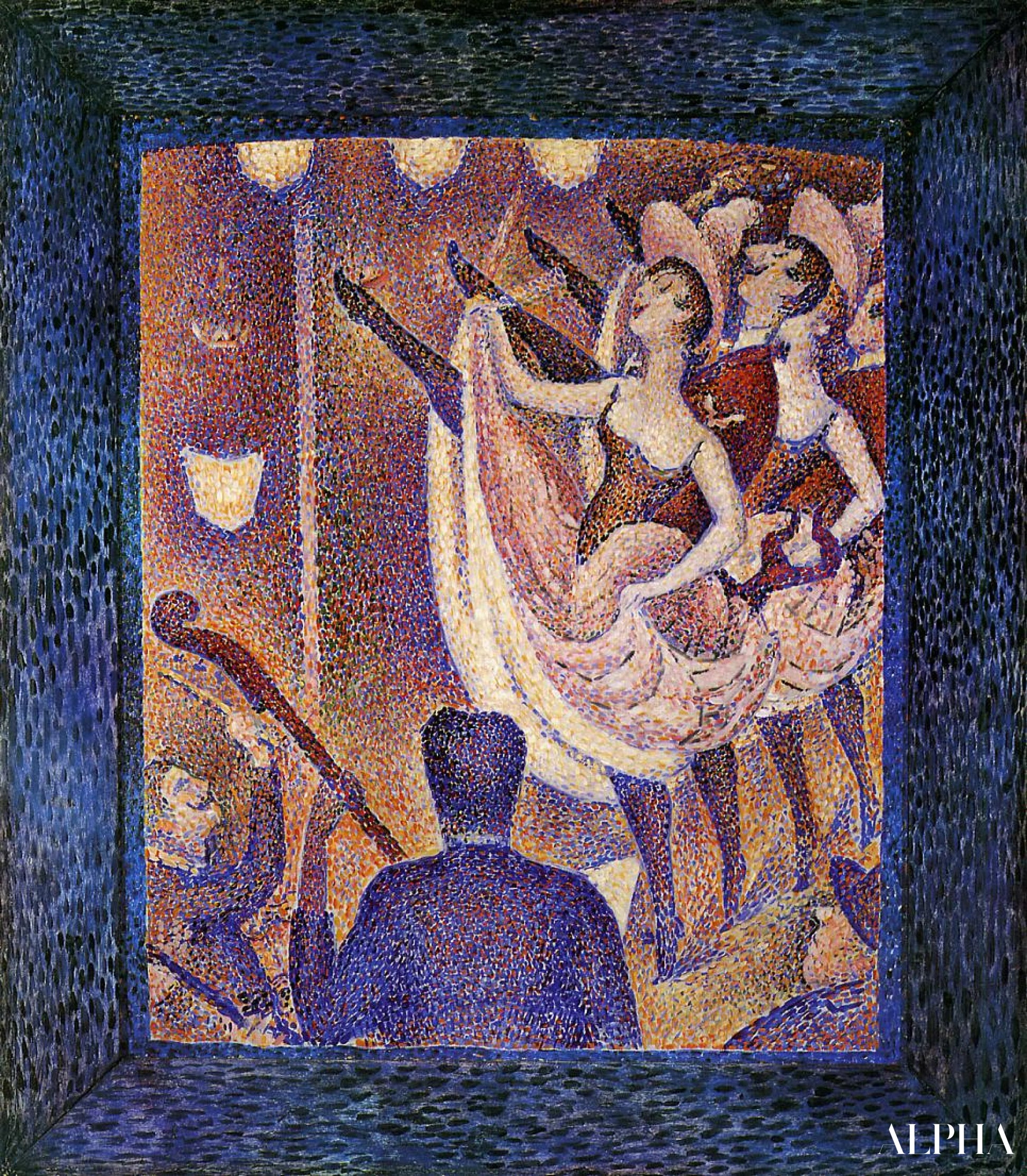 Étude pour "Chahut" - Georges Seurat - Reproductions de tableaux et peintures haut de gamme