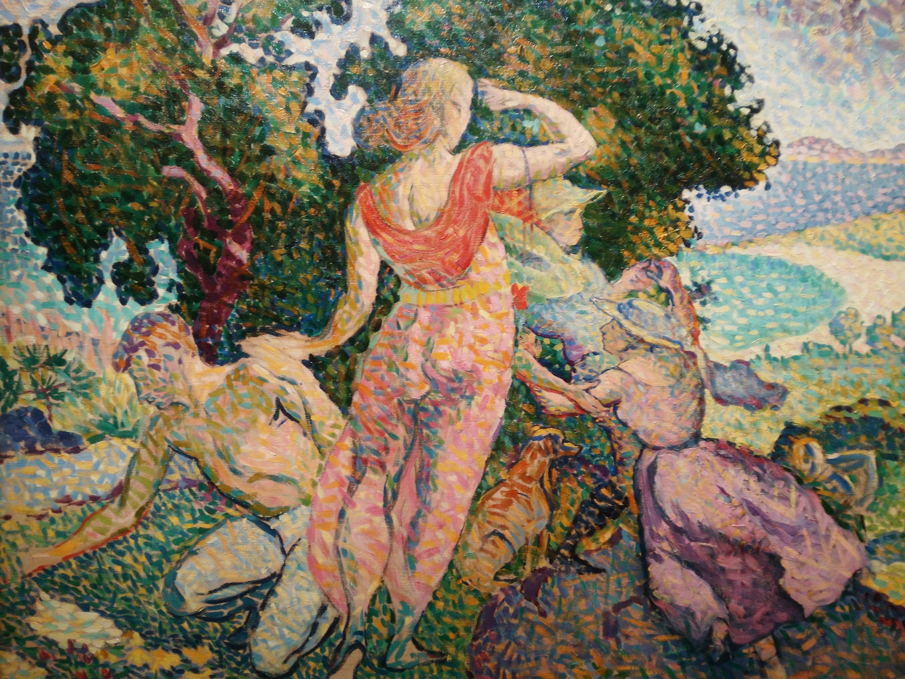 étude pour Excursion - Henri-Edmond Cross - Alpha Reproduction