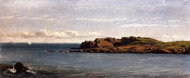 Studiare sulla costa del Massachusetts - Sanford Robinson Gifford