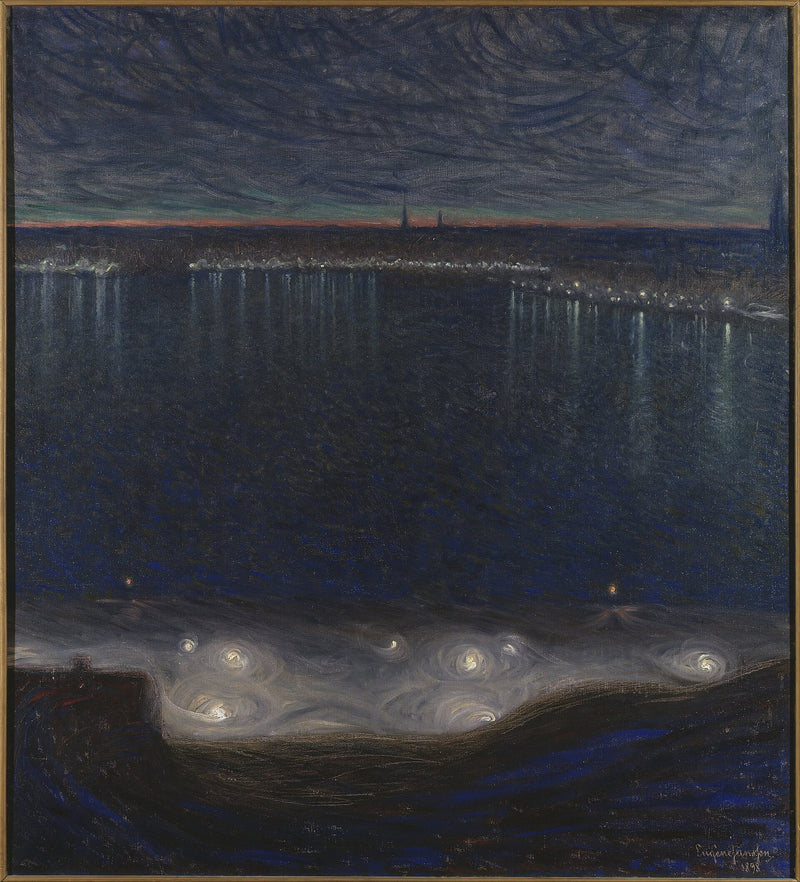 Riddarfjärden à Stockholm - Eugène Jansson