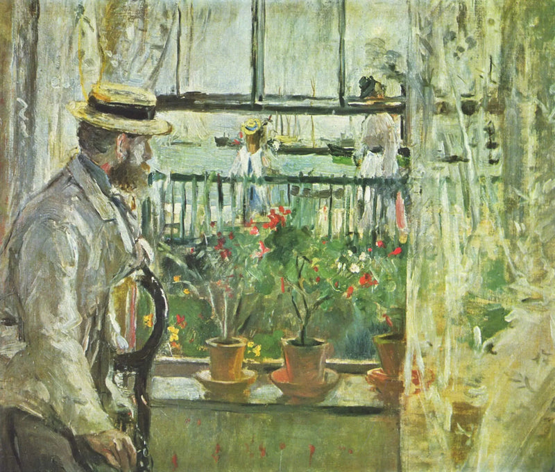 Eugène Manet all'isola di Wight - Berthe Morisot
