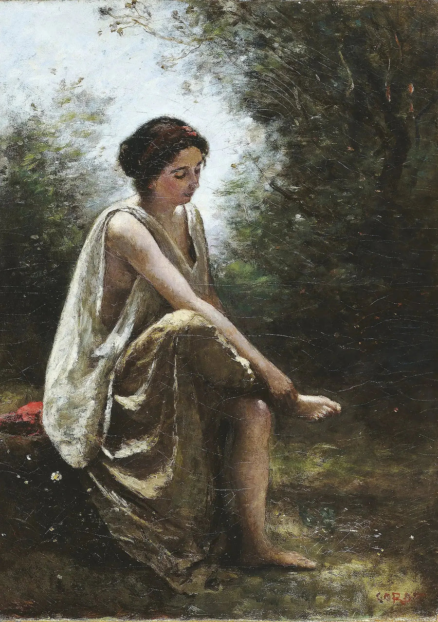 Euridice ferita - Jean-Baptiste Camille Corot