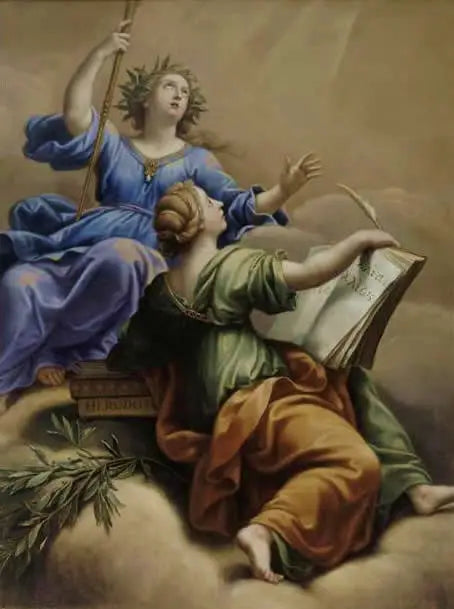 Euterpe e Clio - Pierre Mignard