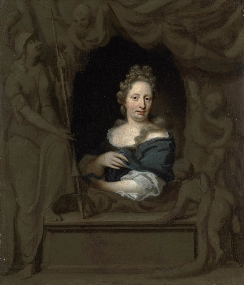 Eva Visscher. Épouse de Michiel van Musscher - Michiel van Musscher