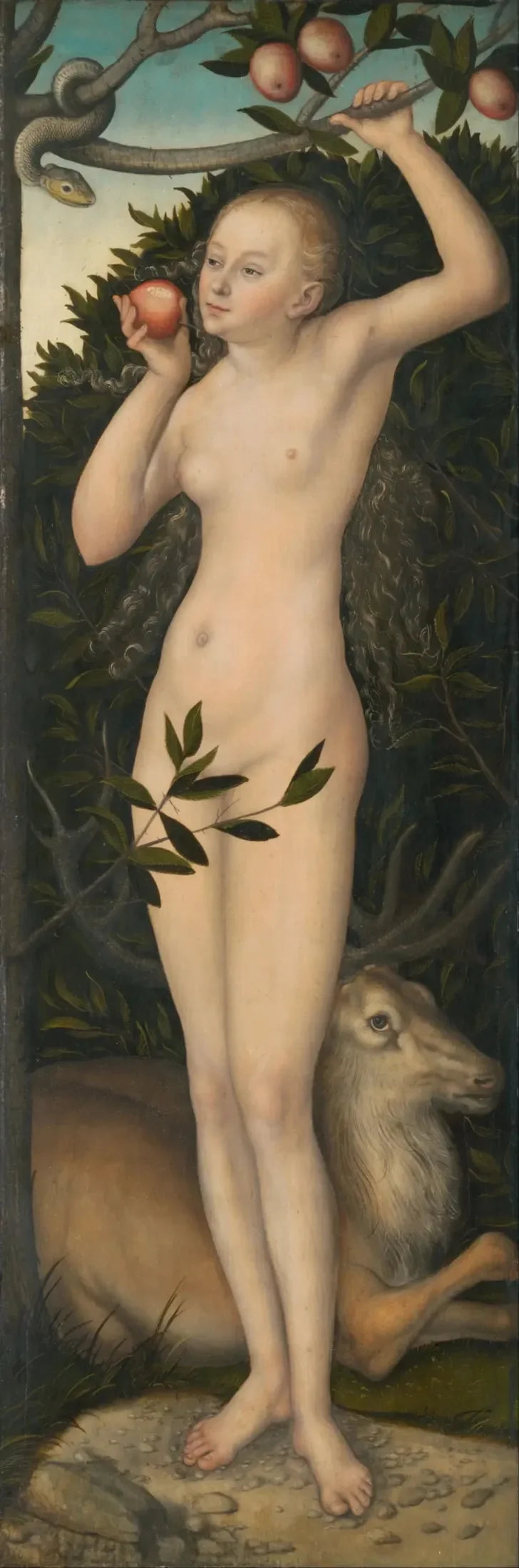 Eve - Lucas Cranach il Vecchio