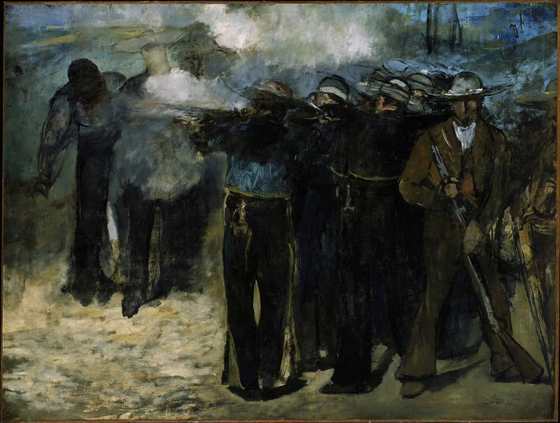 Esecuzione dell'Imperatore Massimiliano del Messico - Édouard Manet