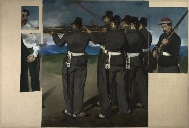 Esecuzione dell'Imperatore Massimiliano del Messico - Édouard Manet