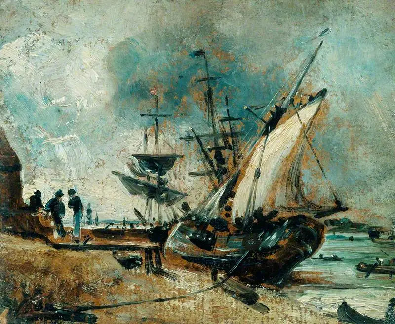 Spedizione a Orwell, vicino a Ipswich - John Constable