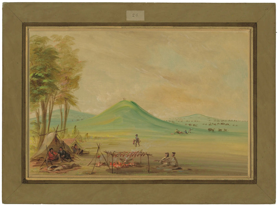 Spedizione in una prateria del Texas. Aprile 1686 - George Catlin