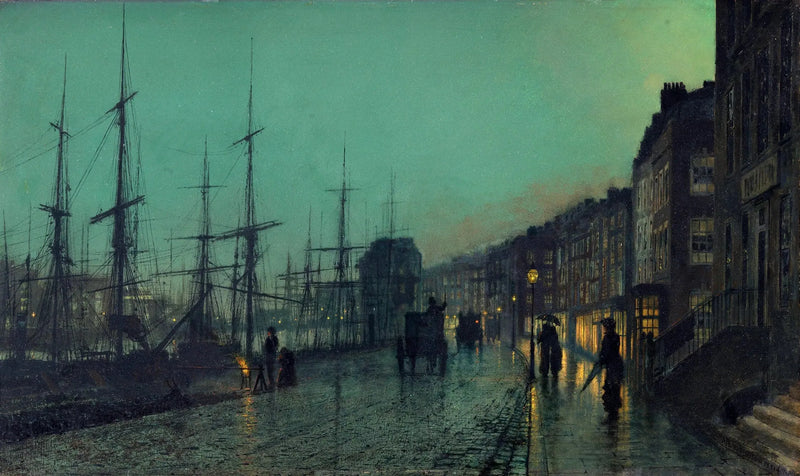 Spedizione sul Clyde - John Atkinson Grimshaw