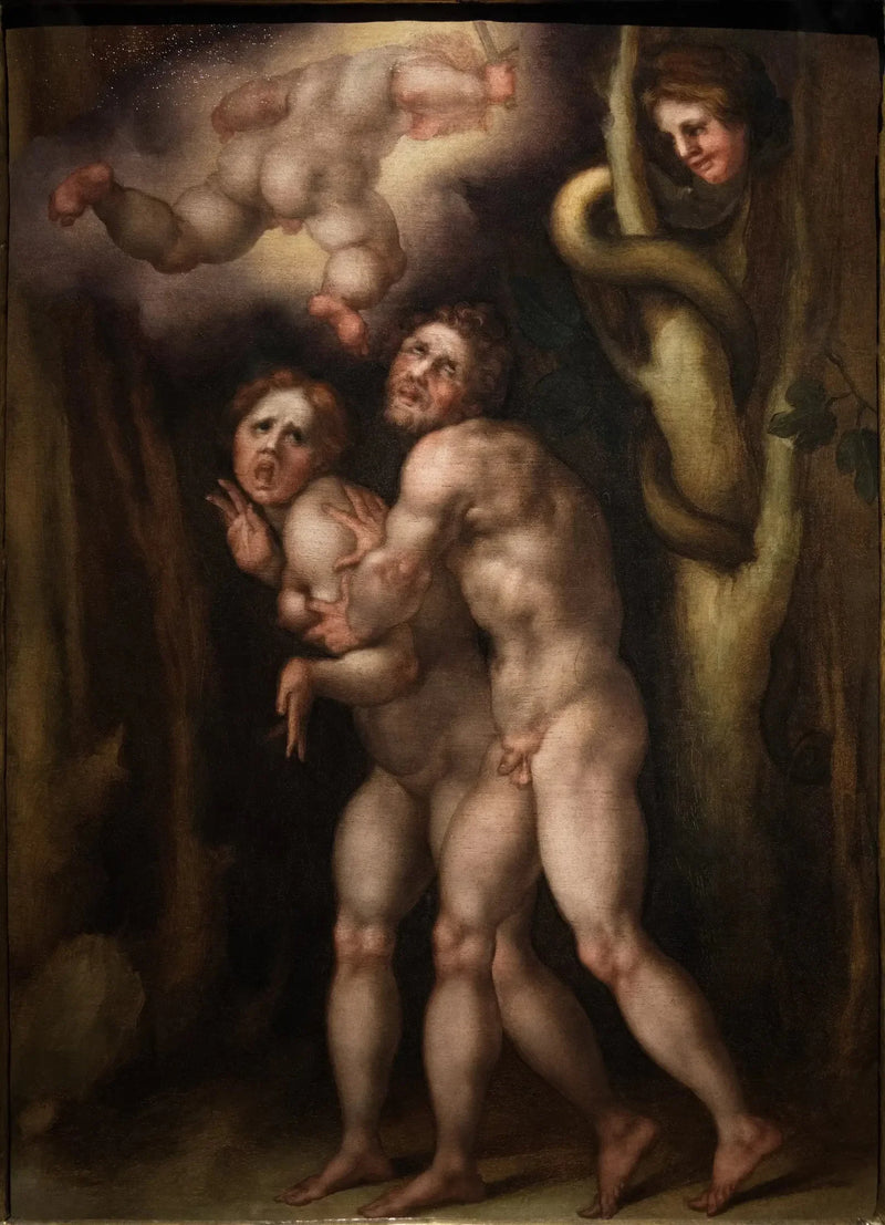Espulsione di Adamo ed Eva - Pontormo