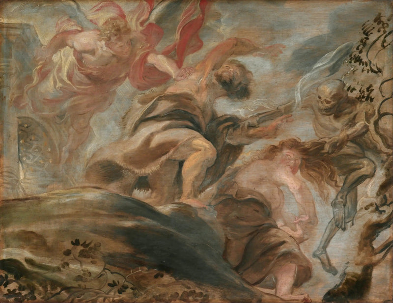Espulsione dal giardino dell'Eden - Peter Paul Rubens