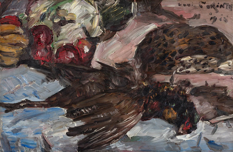 Fagiano e frutta - Lovis Corinth