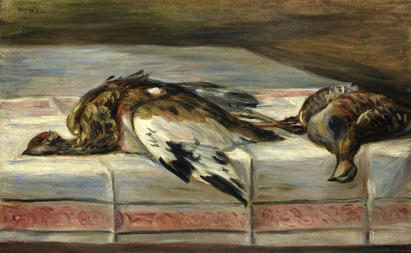 Fagiano e pernice - Pierre-Auguste Renoir