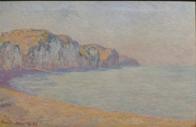 Scogliera di Pourville, la mattina - Claude Monet