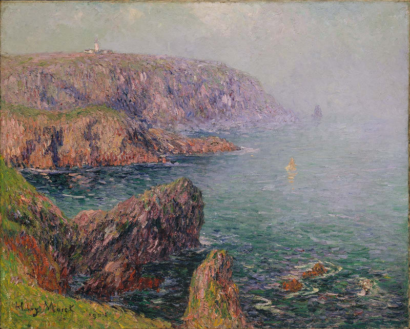 Scogliere a Ouessant, Bretagna - Henry Moret