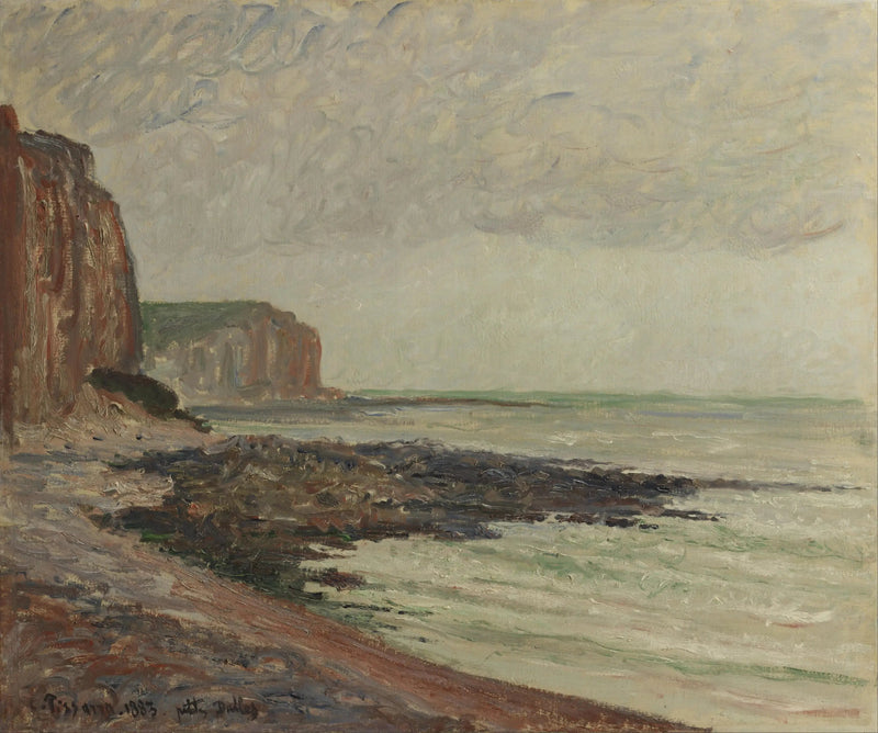 Scogliere alle Petites-Dalles - Camille Pissarro