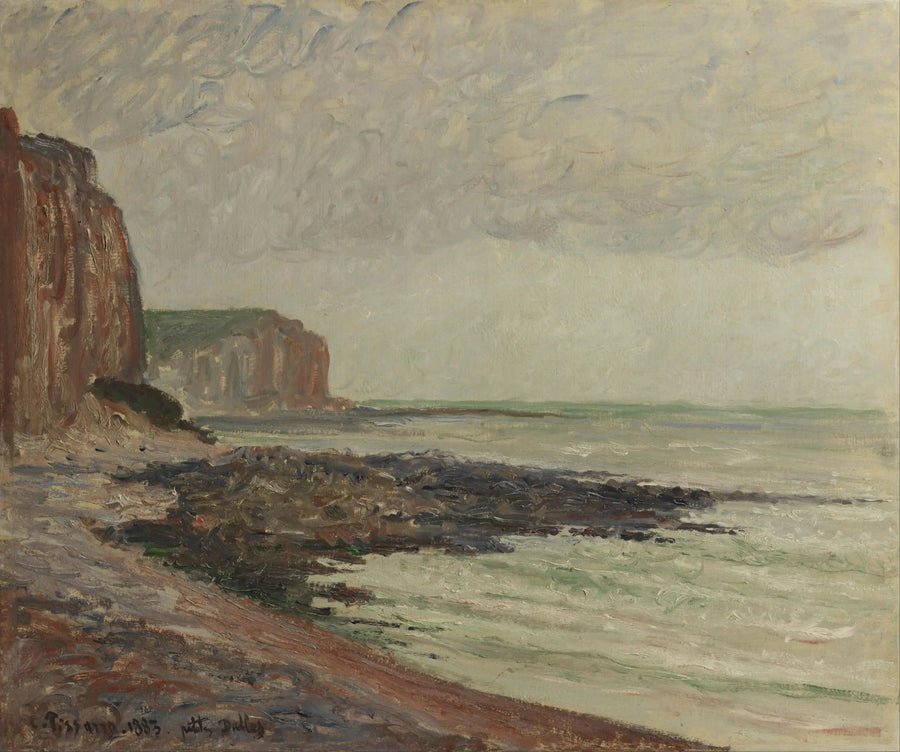 Scogliere alle Petites-Dalles - Camille Pissarro