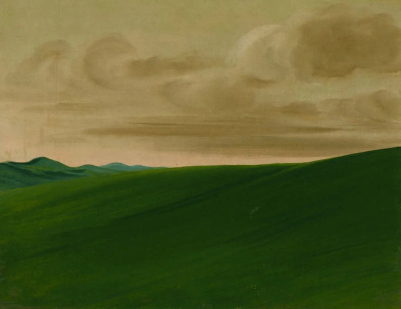 Scogliere di Nishnabottana, Haut Missouri - George Catlin