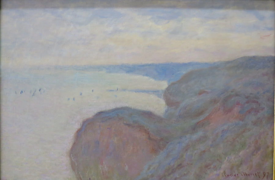 Scogliere vicino a Dieppe, Hermitage W1467 - Claude Monet