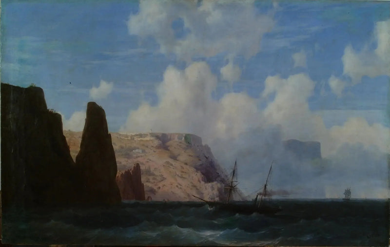 Scogliere rocciose - Ivan Aïvazovski