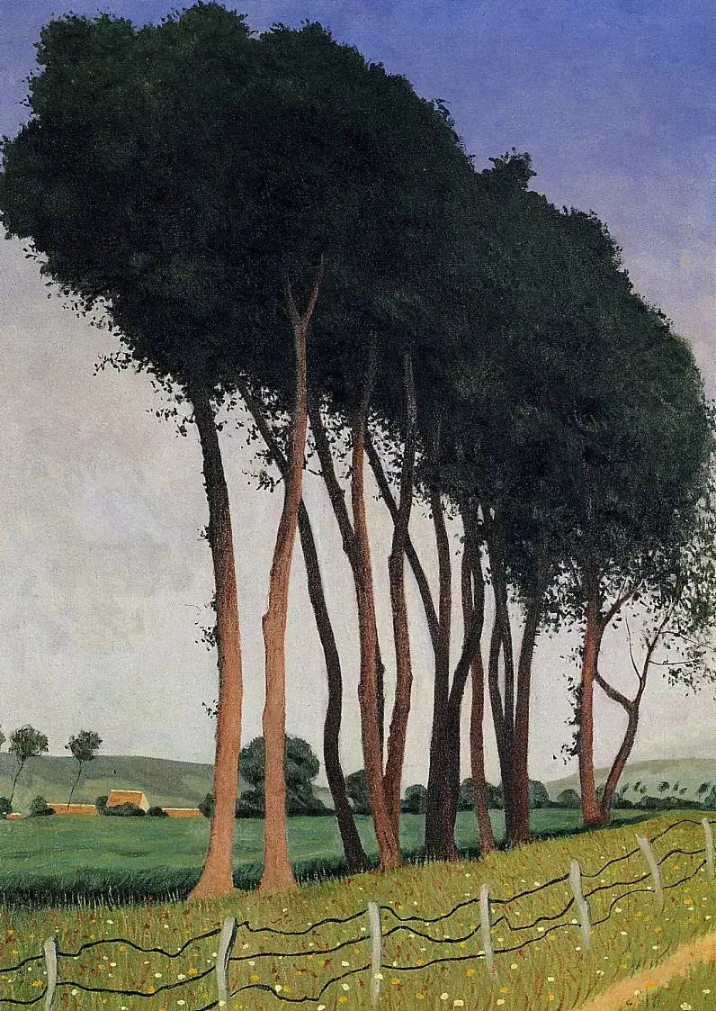 Famiglia di alberi - Félix Vallotton