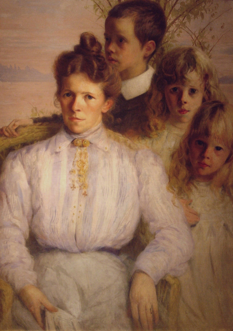 Famiglia del Maestro Nepomuceno - Eliseu Visconti