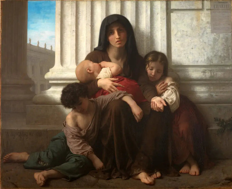 Famiglia indigente - Bouguereau
