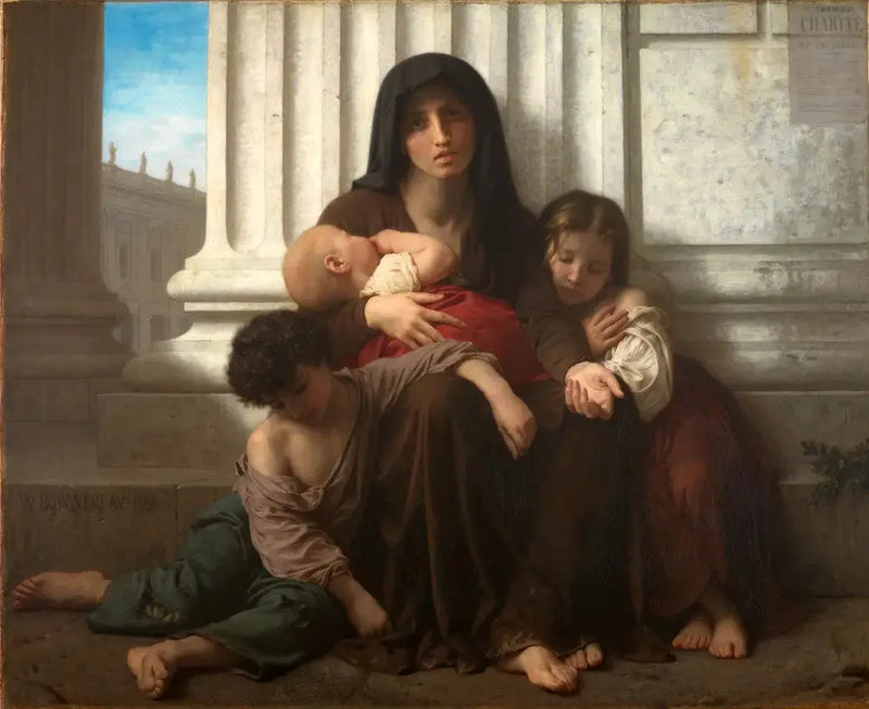 Famiglia indigente - Bouguereau