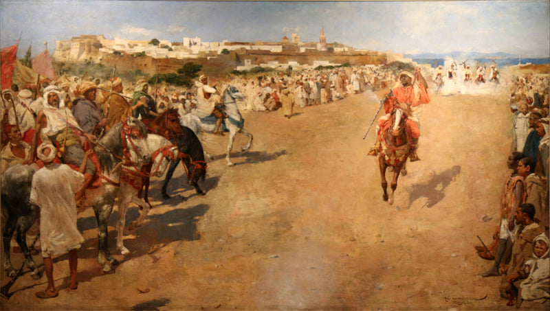 Fantasia araba - Theo van Rysselberghe