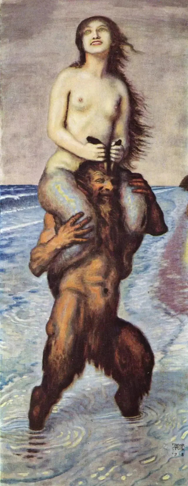 Fauna e Sirena - Franz von Stuck