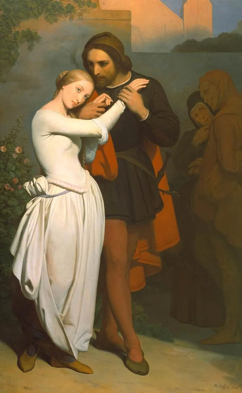Faust e Marguerite (La seduzione) - Ary Scheffer