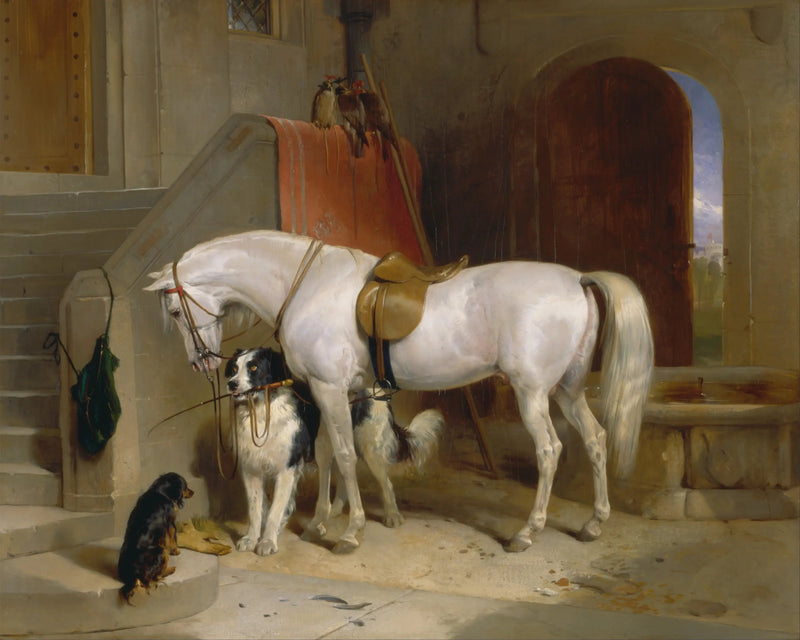 Favoris, proprietà di S.A.R. il principe George di Cambridge - Edwin Henry Landseer