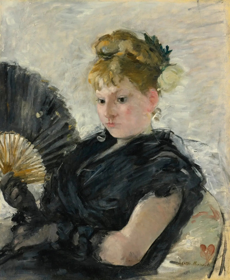 Donna con ventaglio - Berthe Morisot