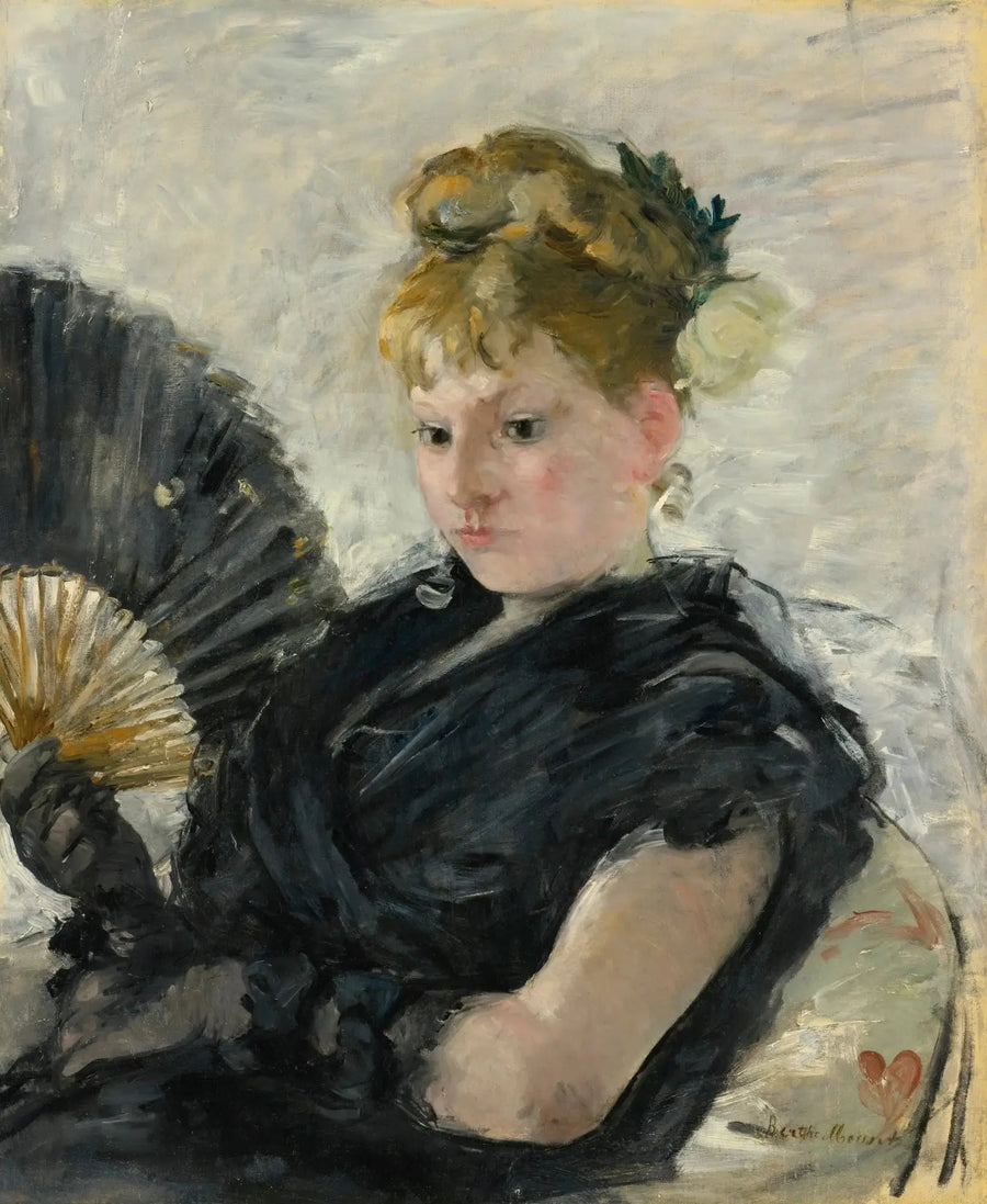 Donna con ventaglio - Berthe Morisot