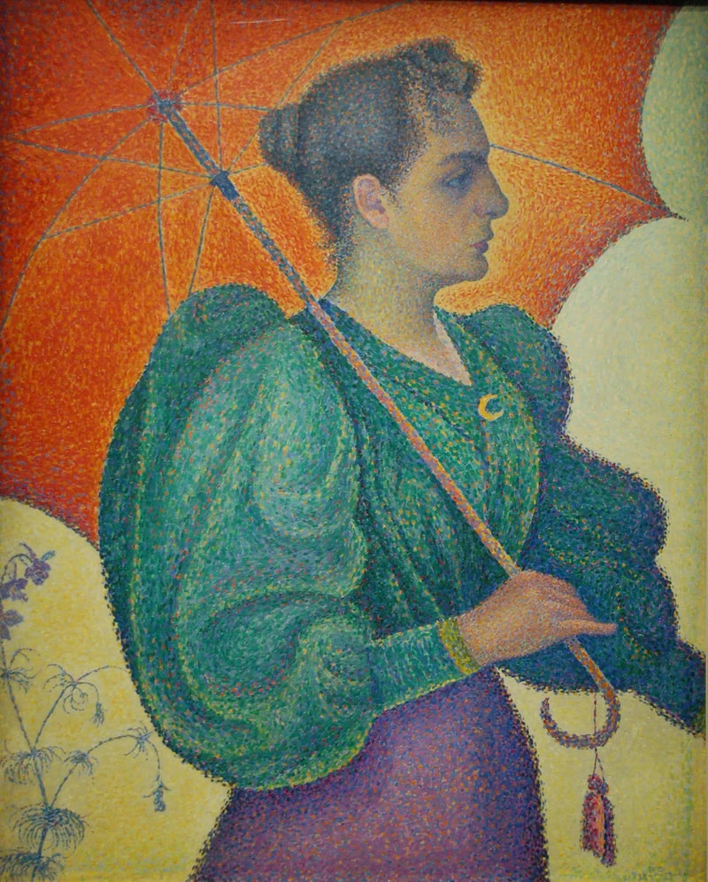 Donna con ombrello - Paul Signac