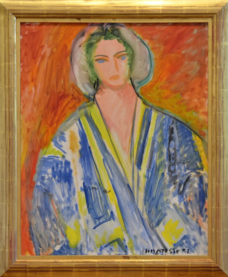 Donna con gandoura blu - Henri Matisse