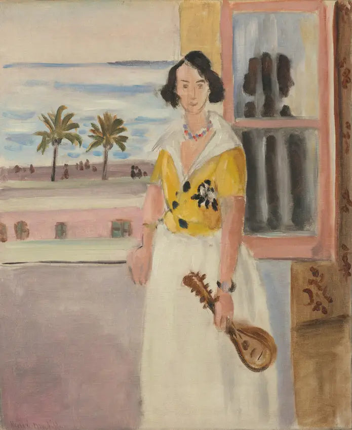 Donna con la mandolina - Henri Matisse