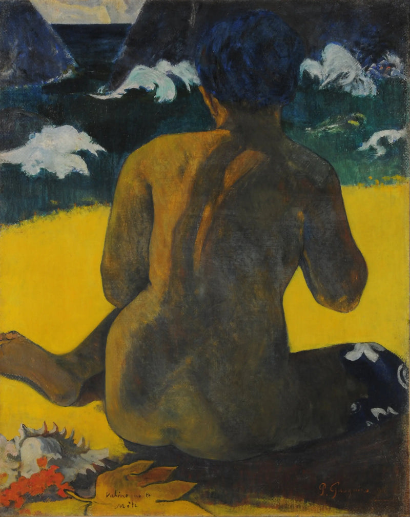 Donna al mare - Paul Gauguin