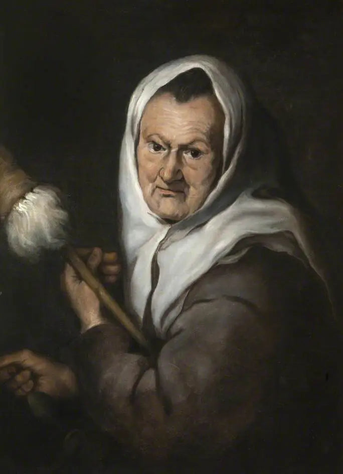 Donna con il fuso - Bartolomé Esteban Murillo
