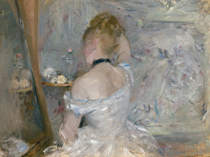 Donna alla toeletta - Berthe Morisot