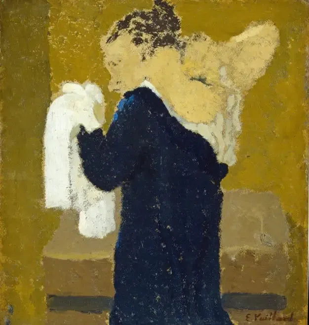 Donna al suo toilette - Édouard Vuillard