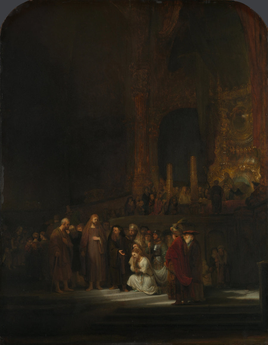 La donna adultera - Rembrandt