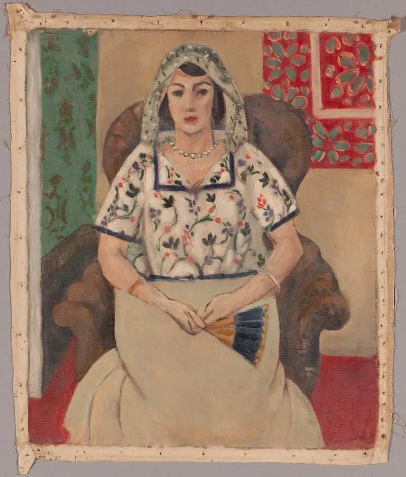 Donna seduta in una poltrona - Henri Matisse
