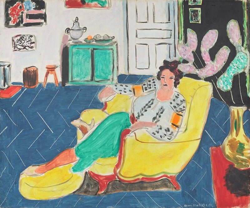 Donna seduta in una poltrona - Henri Matisse