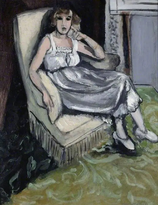 Donna seduta in una poltrona - Henri Matisse